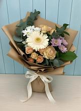 Букет цветов из:  Герберы и Хризантемы в Средней Ахтубе