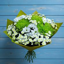 Букет цветов из:  Хризантемы #REPLACE_PRED# Средней Ахтубе