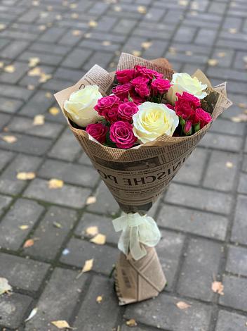 Букет цветов из: Розы в Средней Ахтубе